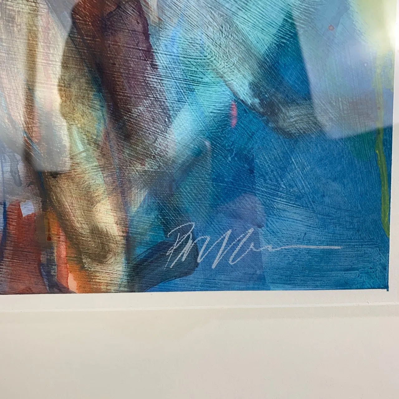 Dan Boylan Original Wall Art, Abstract, Mixed Media