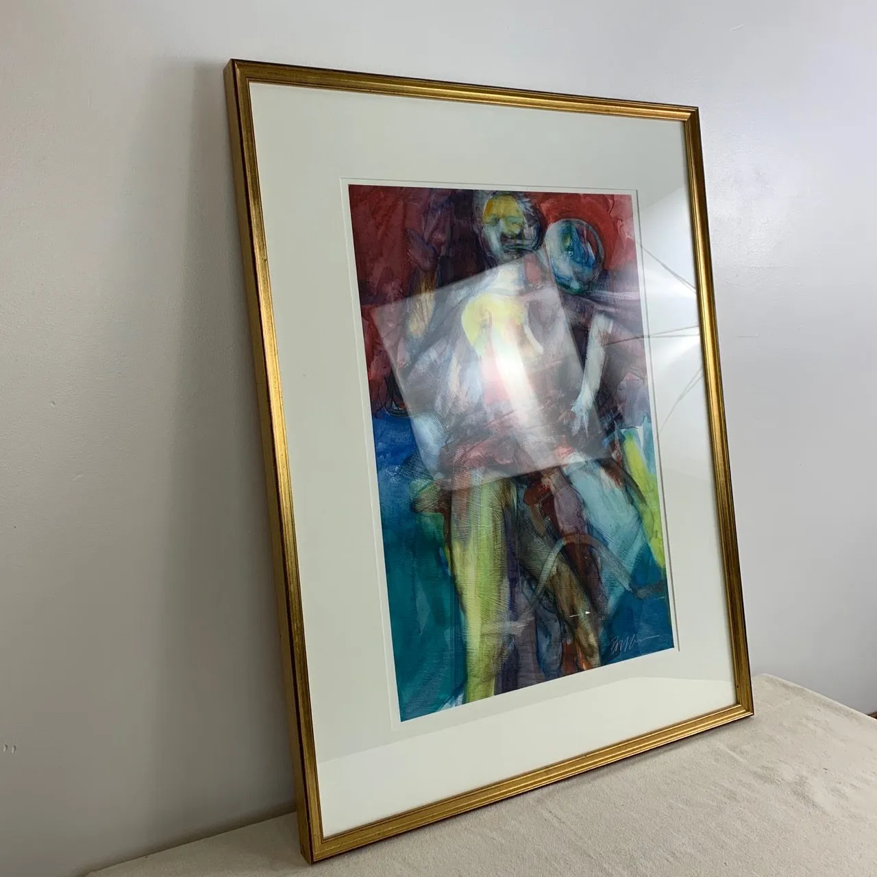 Dan Boylan Original Wall Art, Abstract, Mixed Media