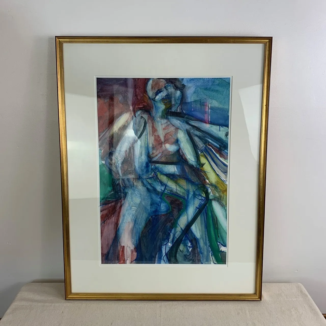 Dan Boylan Original Wall Art, Painting, Abstract Human Form