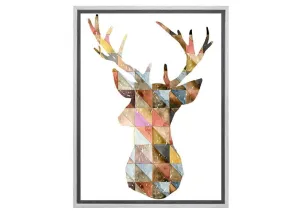 Deer Abstract | Canvas Wall Art Decor