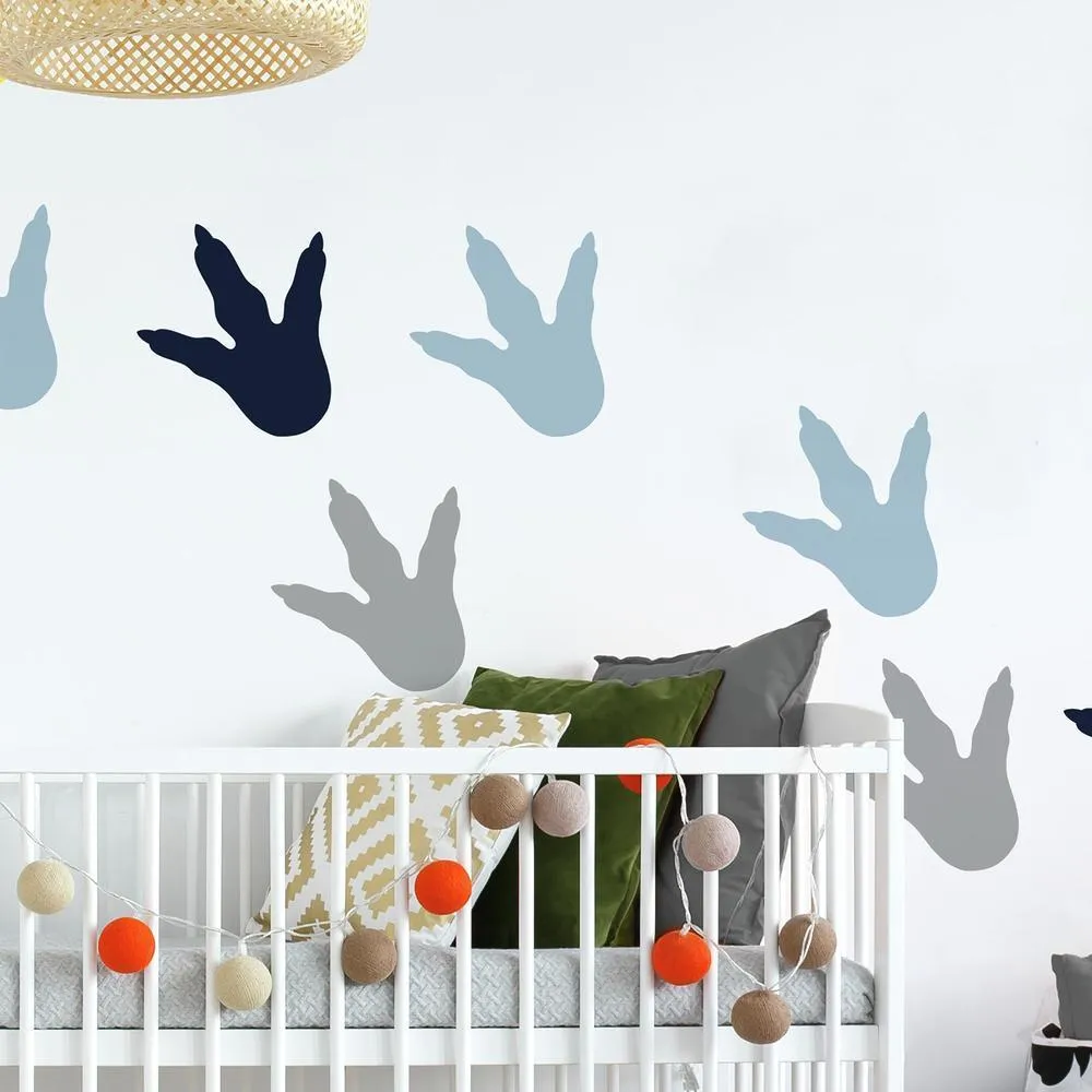 Dino Feet Peel and Stick Wall Decals