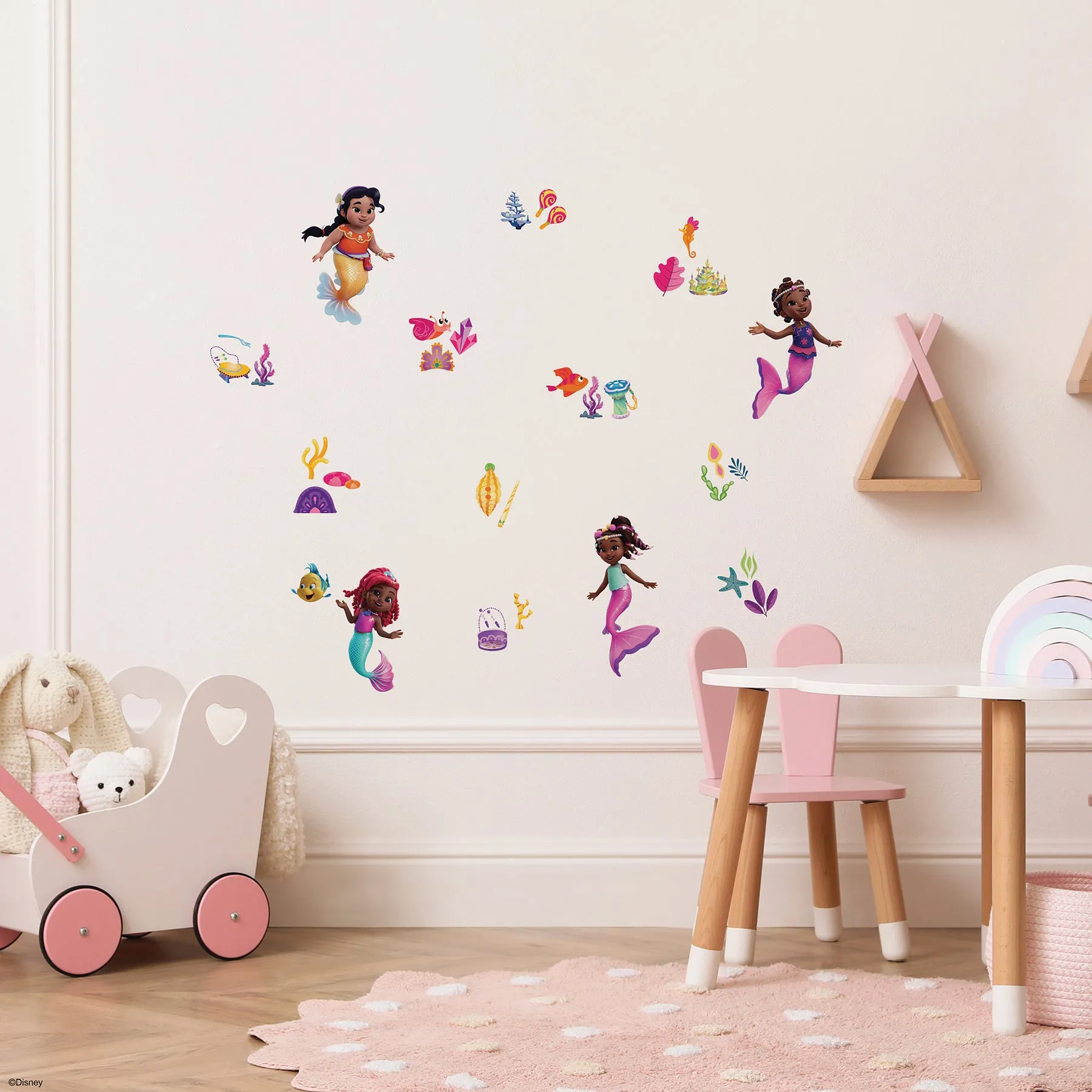 Disney Junior Ariel & Friends Wall Decals