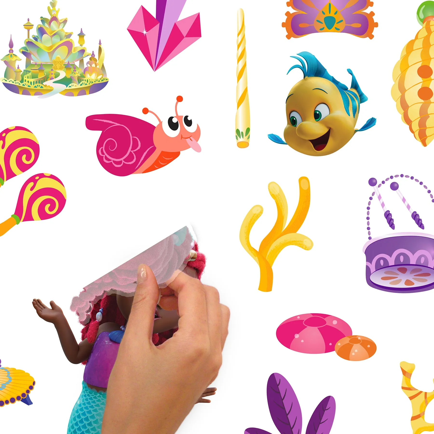 Disney Junior Ariel & Friends Wall Decals