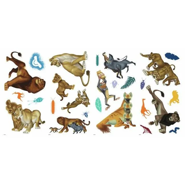 Disney's The Lion King Character Peel and Stick Wall Decals
