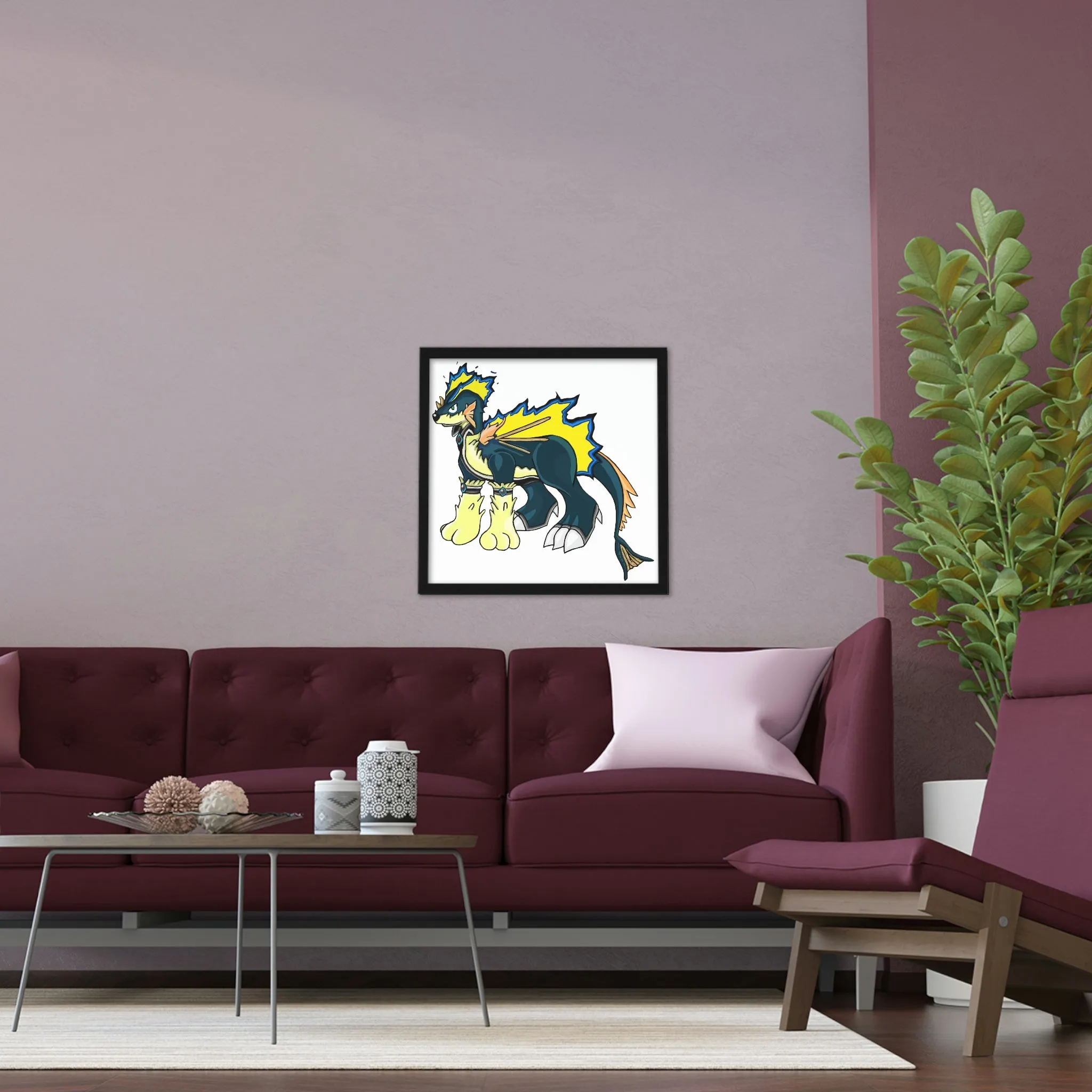 Doffis Framed Poster