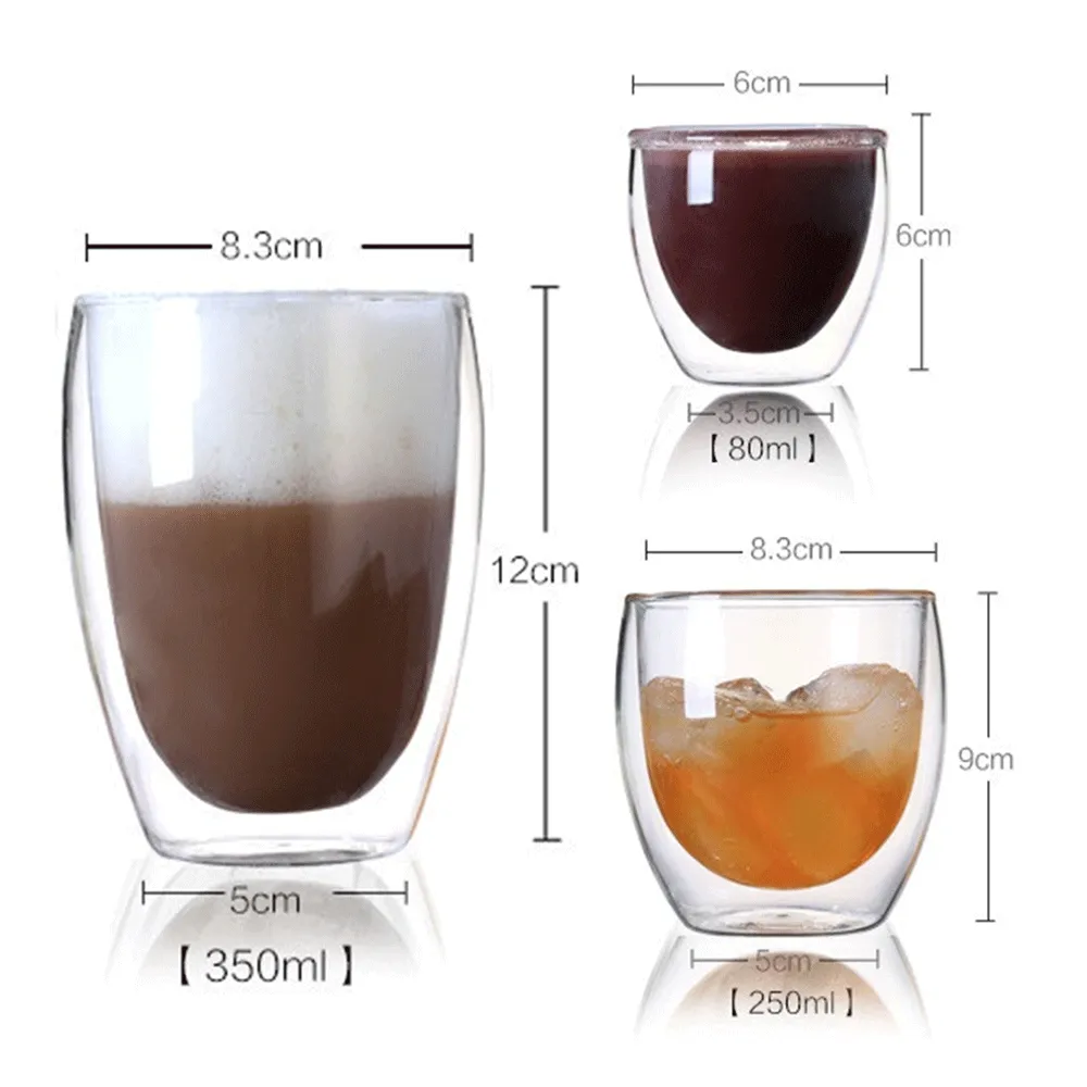 Double Wall Coffee Glass (80ml)