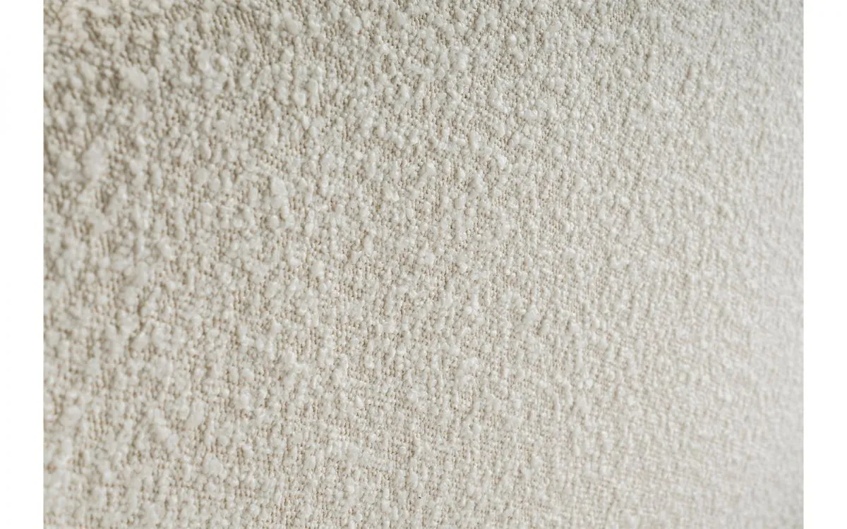 Eden Boucle Bed Ivory - 135cm Double