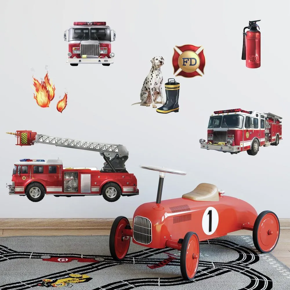 Fire Brigade Wall Decals