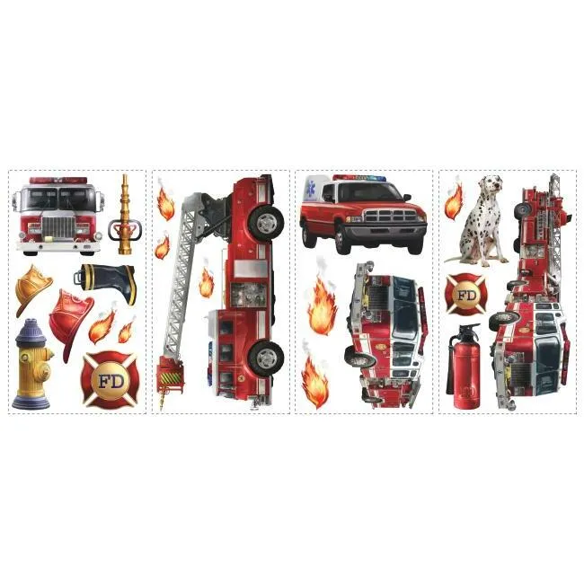 Fire Brigade Wall Decals