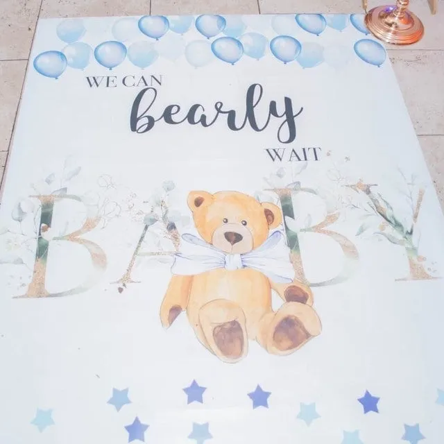 Floor Decal sticker, Removable sticker, Removable vinyl sticker, Floor Sticker, Birthday backdrop, Birthday step Repeat, Vinyl floor banner