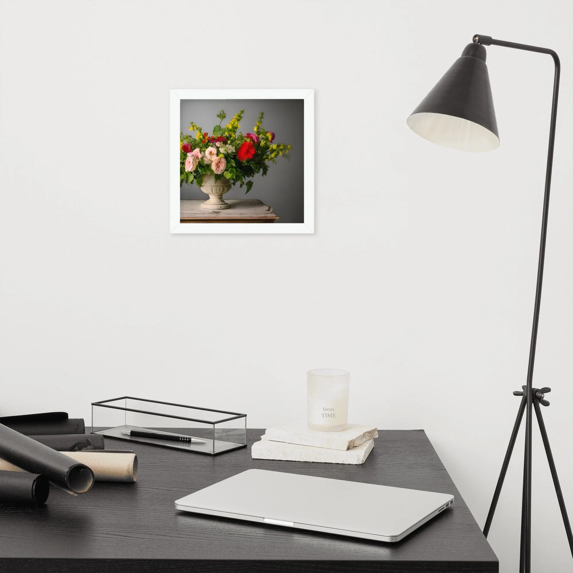 Floral Bouquet Framed poster
