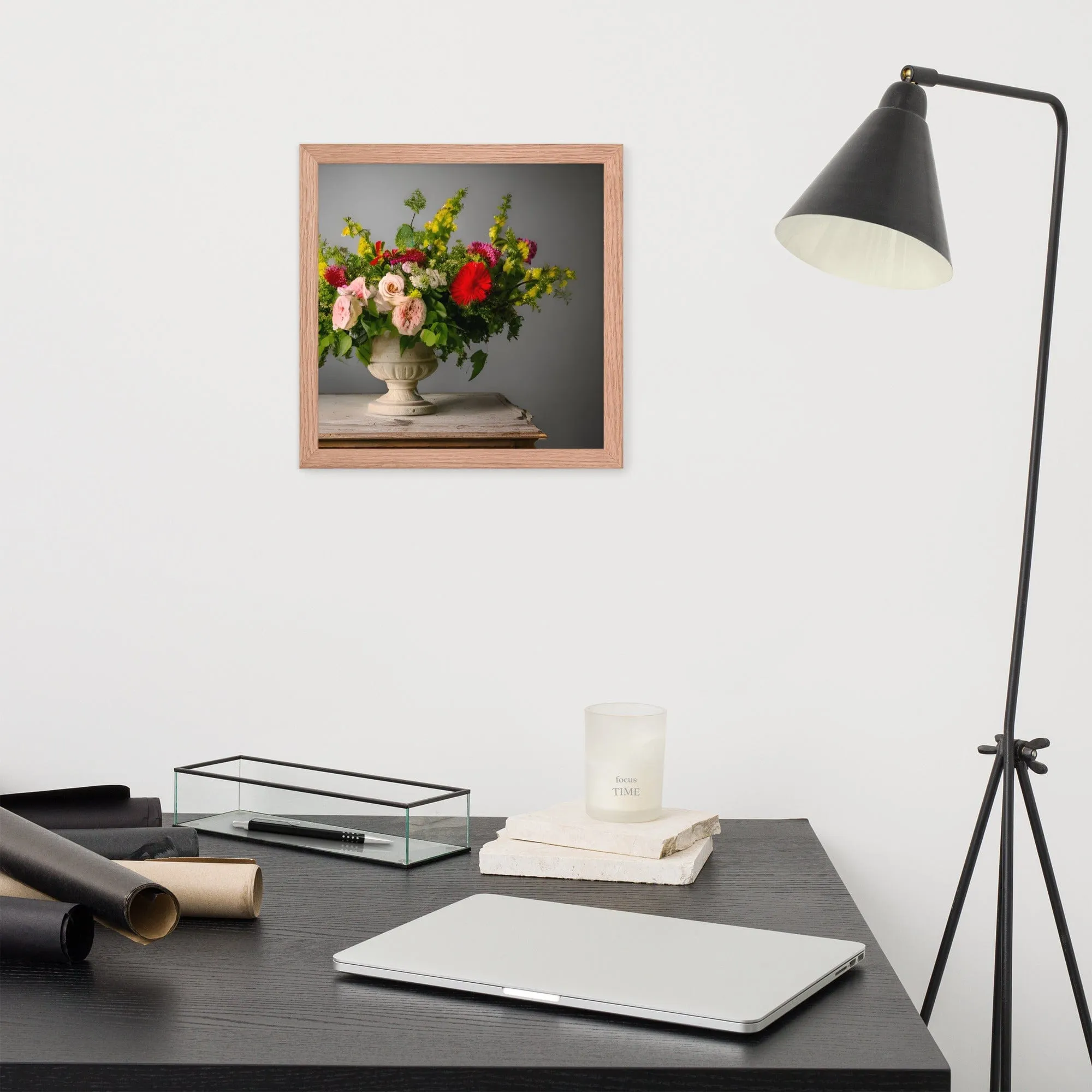 Floral Bouquet Framed poster