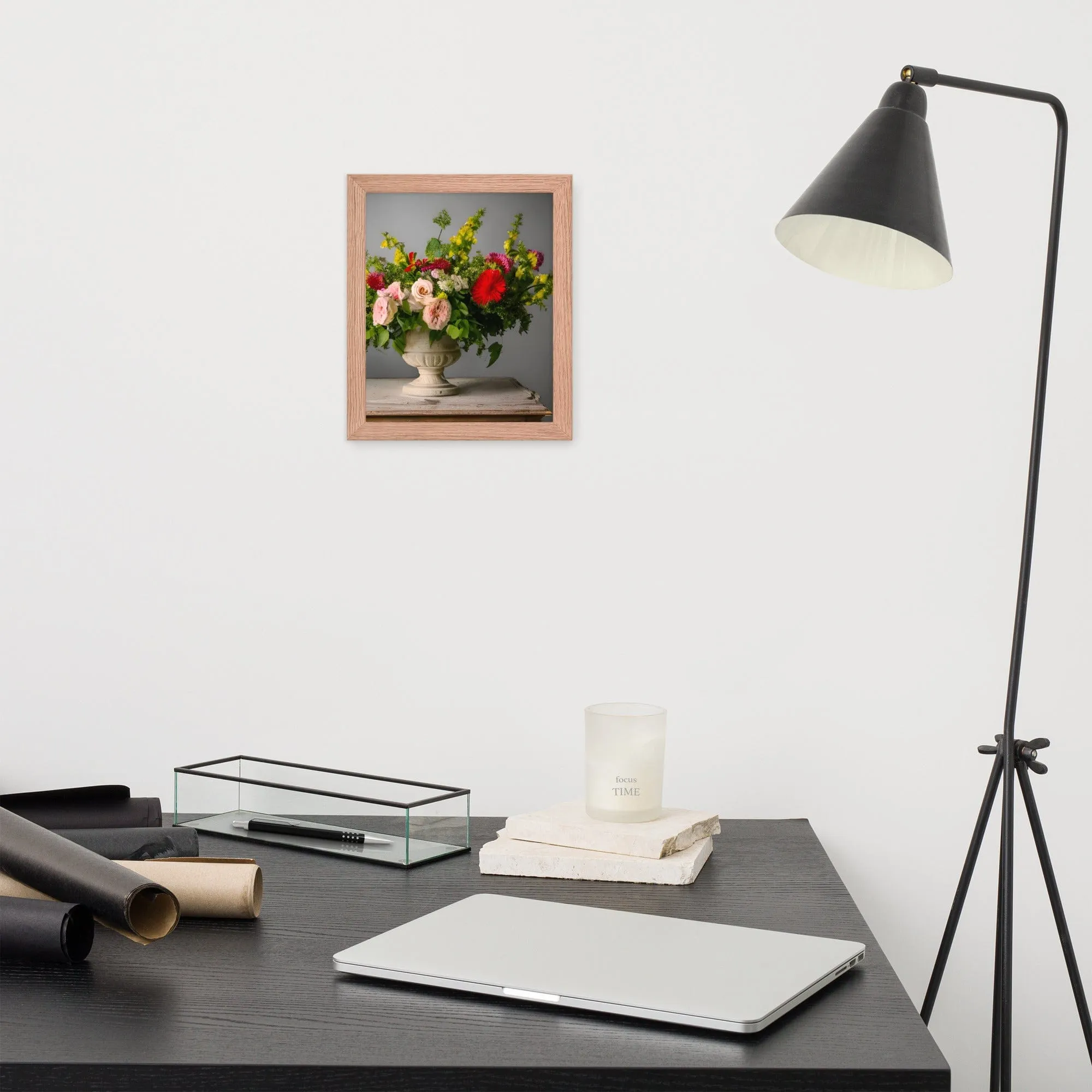 Floral Bouquet Framed poster