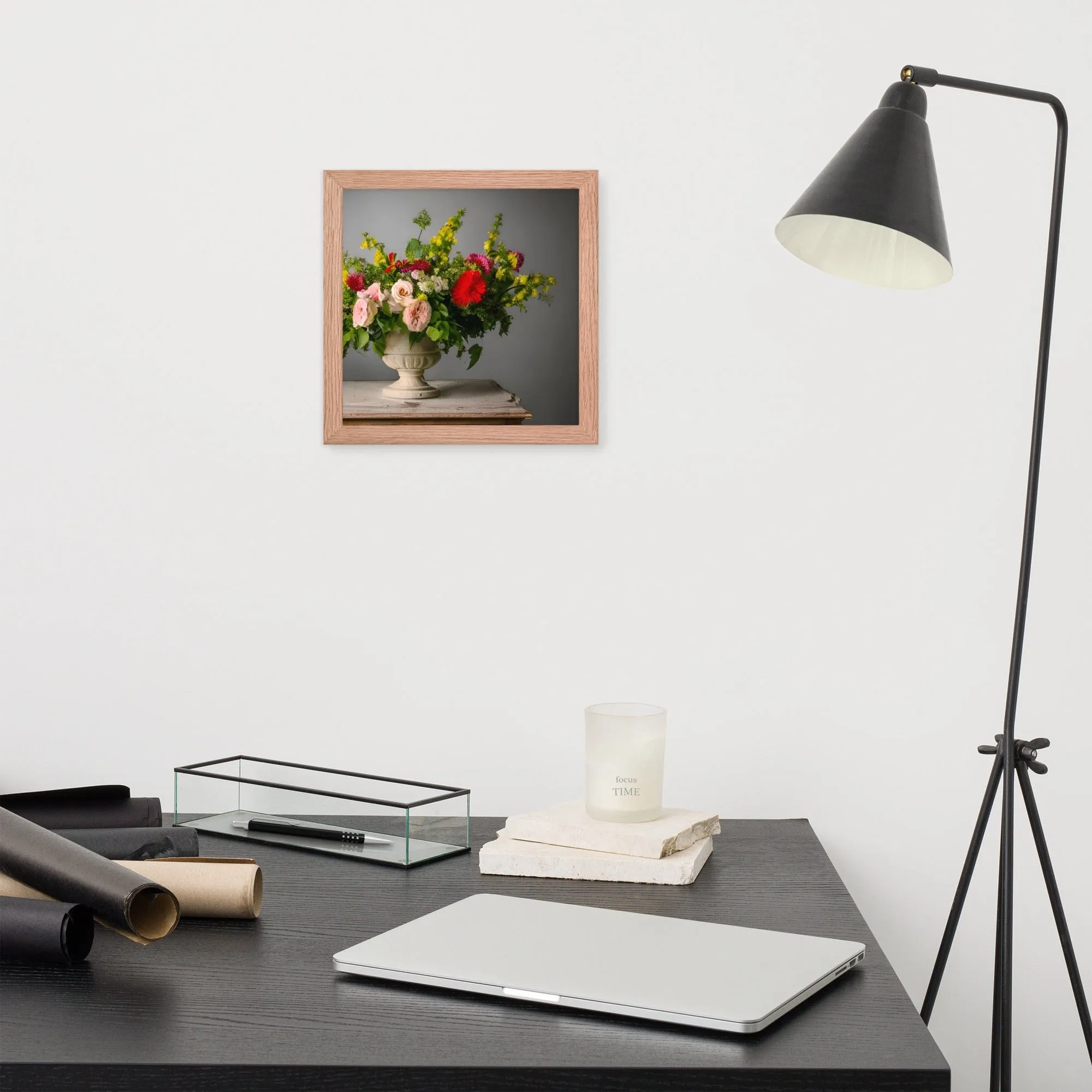 Floral Bouquet Framed poster