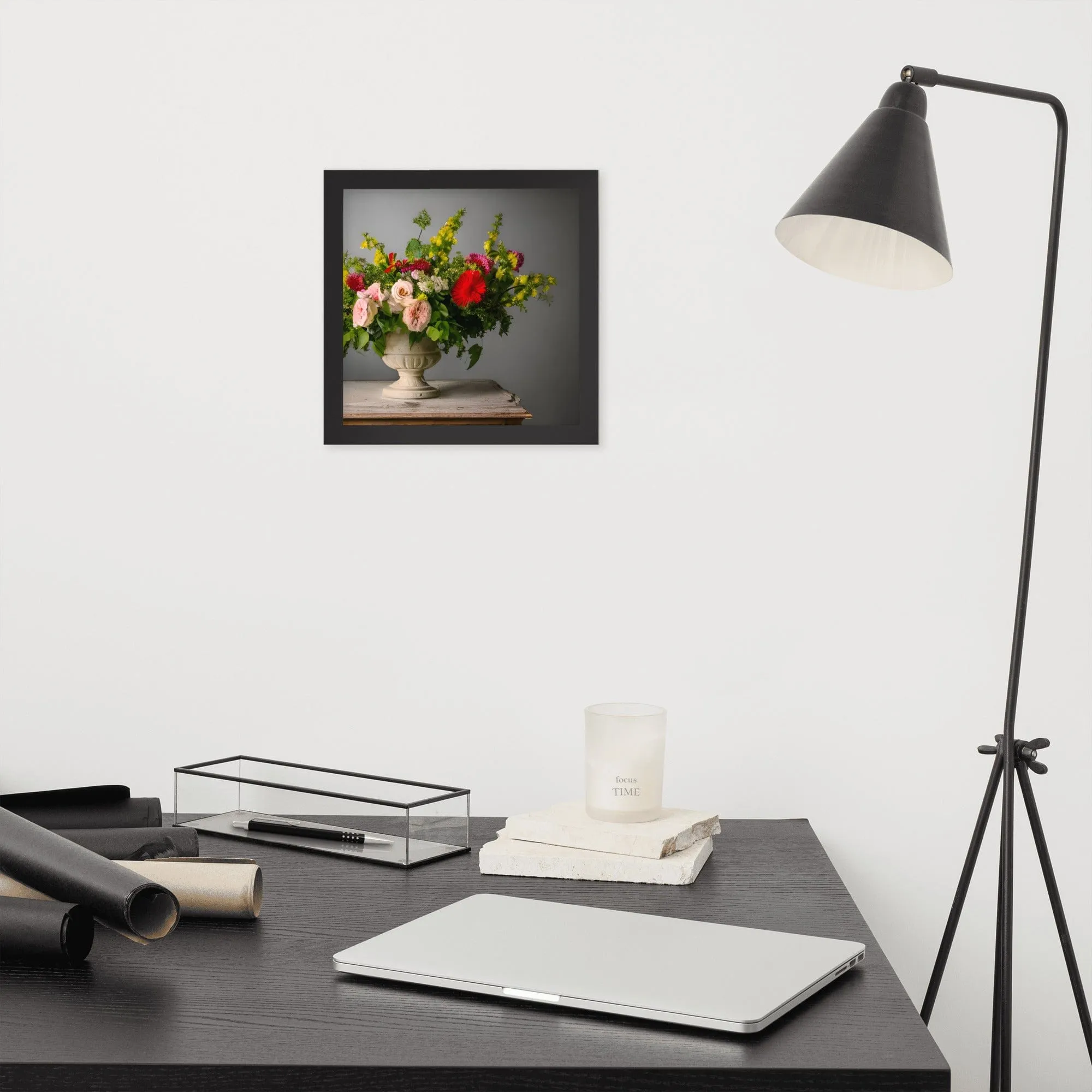 Floral Bouquet Framed poster