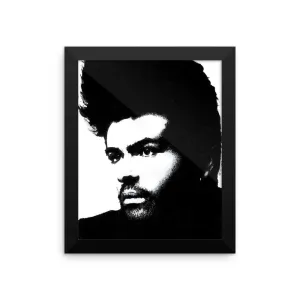 GM White Framed Poster by Robert Bowen