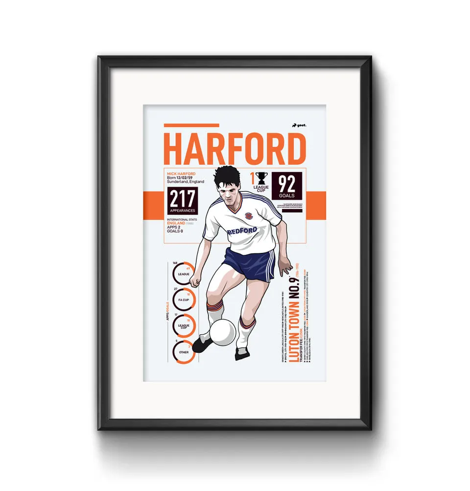 GOAT Posters - Mick Harford Print