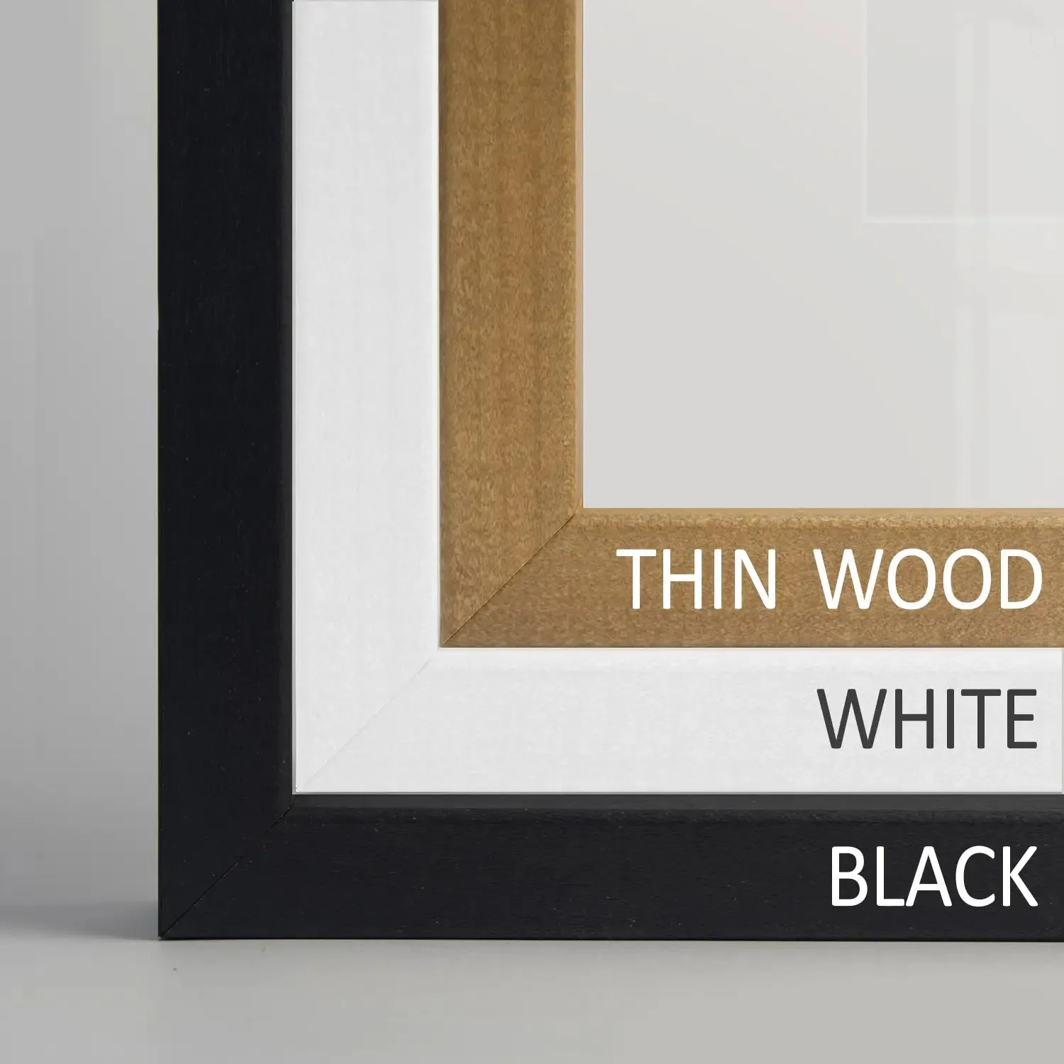 Golden Abstract Shapes Modern Wall Decor Poster