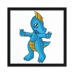 Goldi Framed Poster