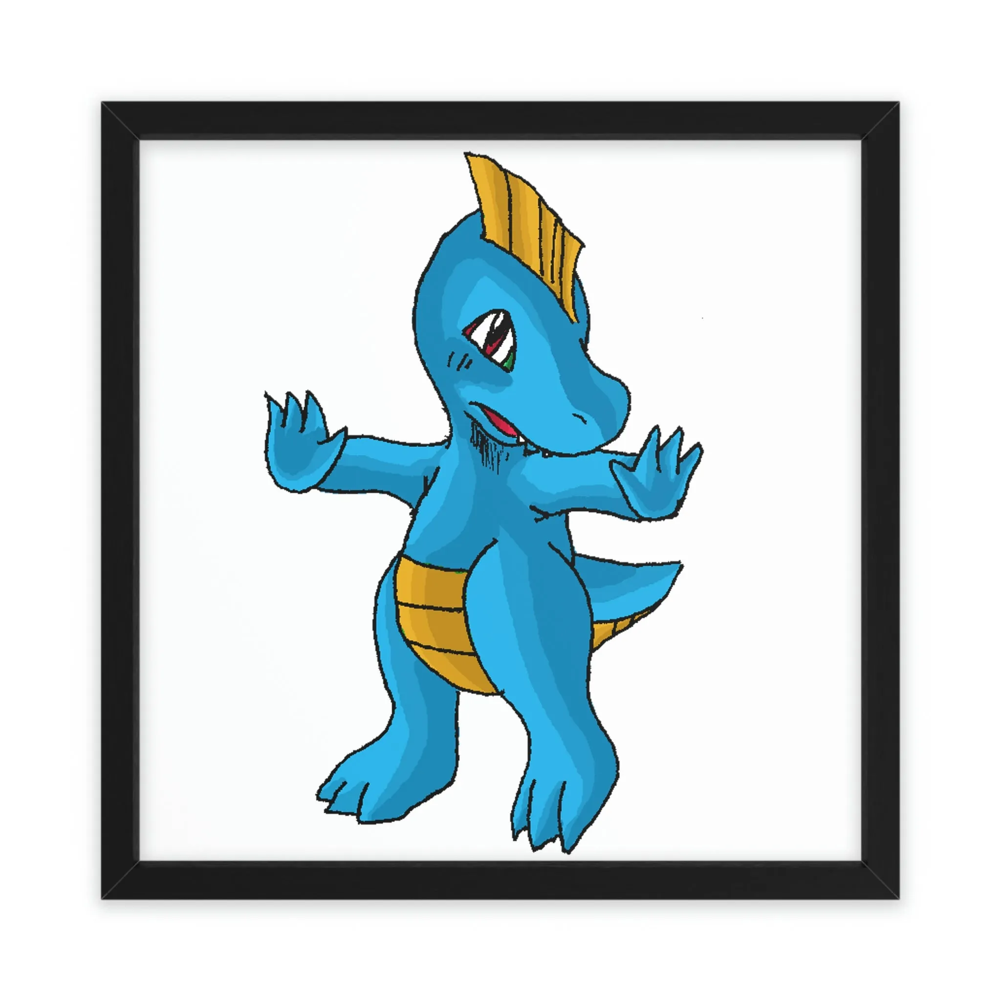 Goldi Framed Poster