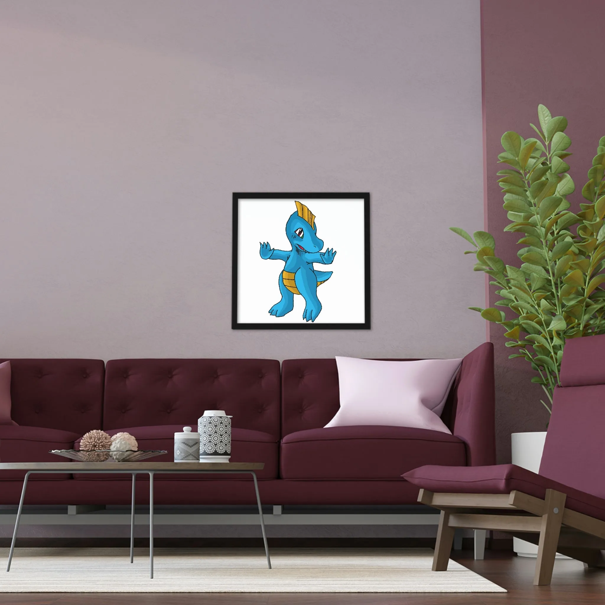 Goldi Framed Poster