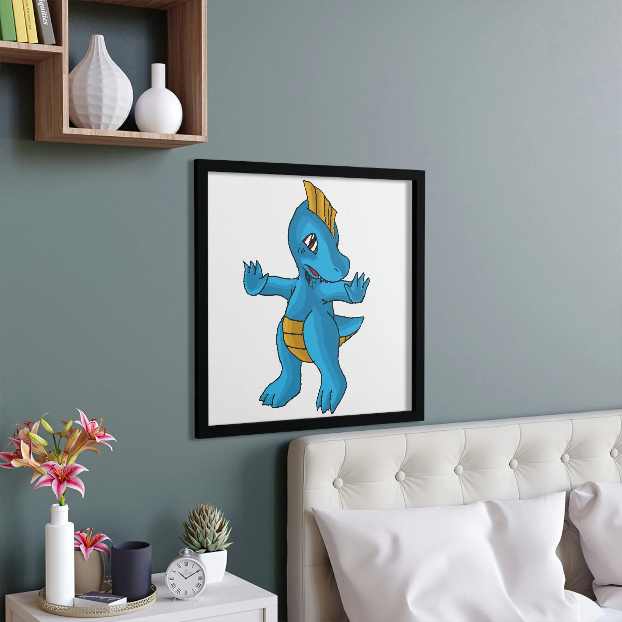 Goldi Framed Poster