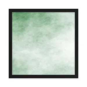 Green Cloud Framed Poster