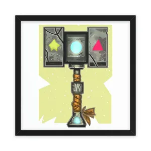 Hammer Framed Poster