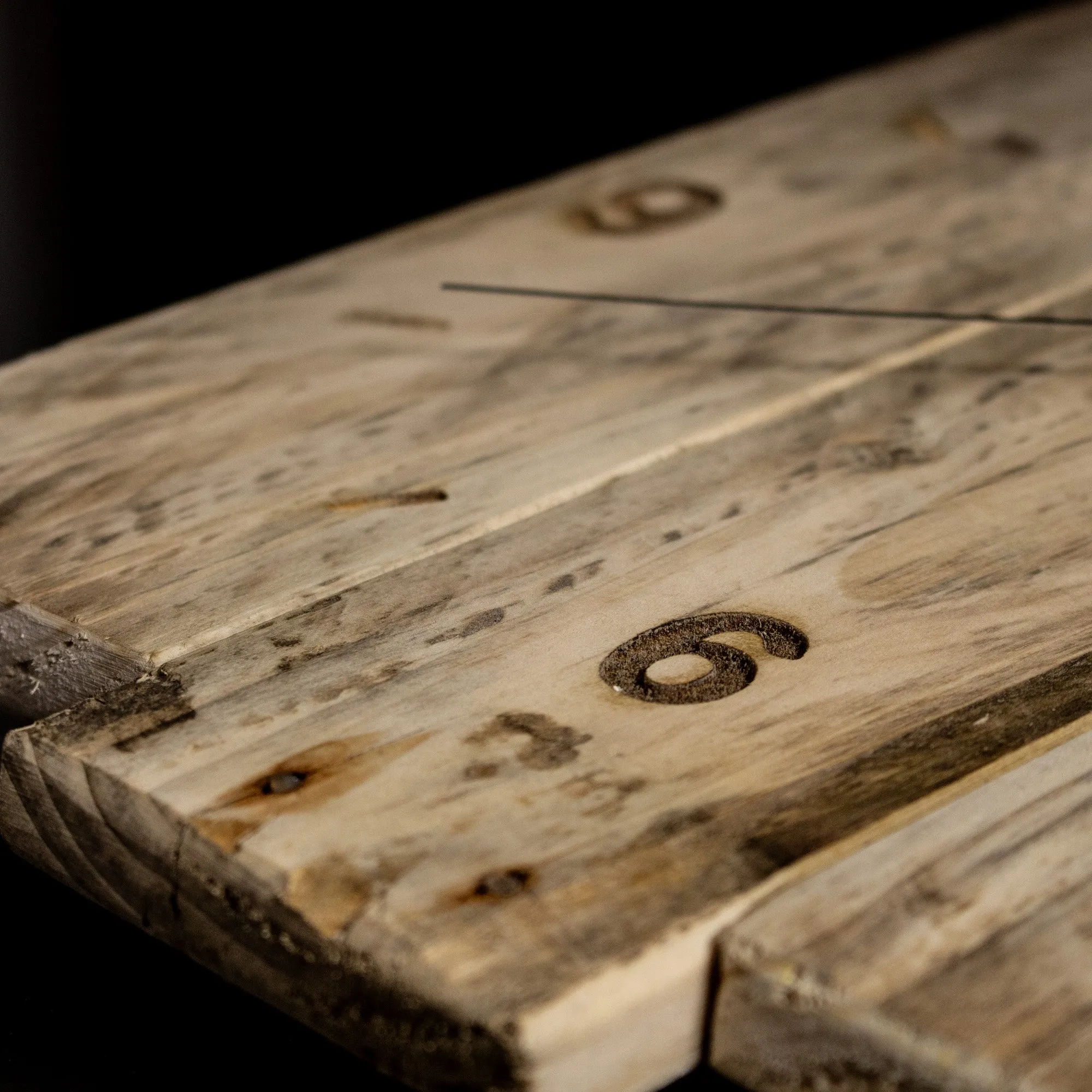 Handmade Reclaimed Wood Rustic Wall Clock