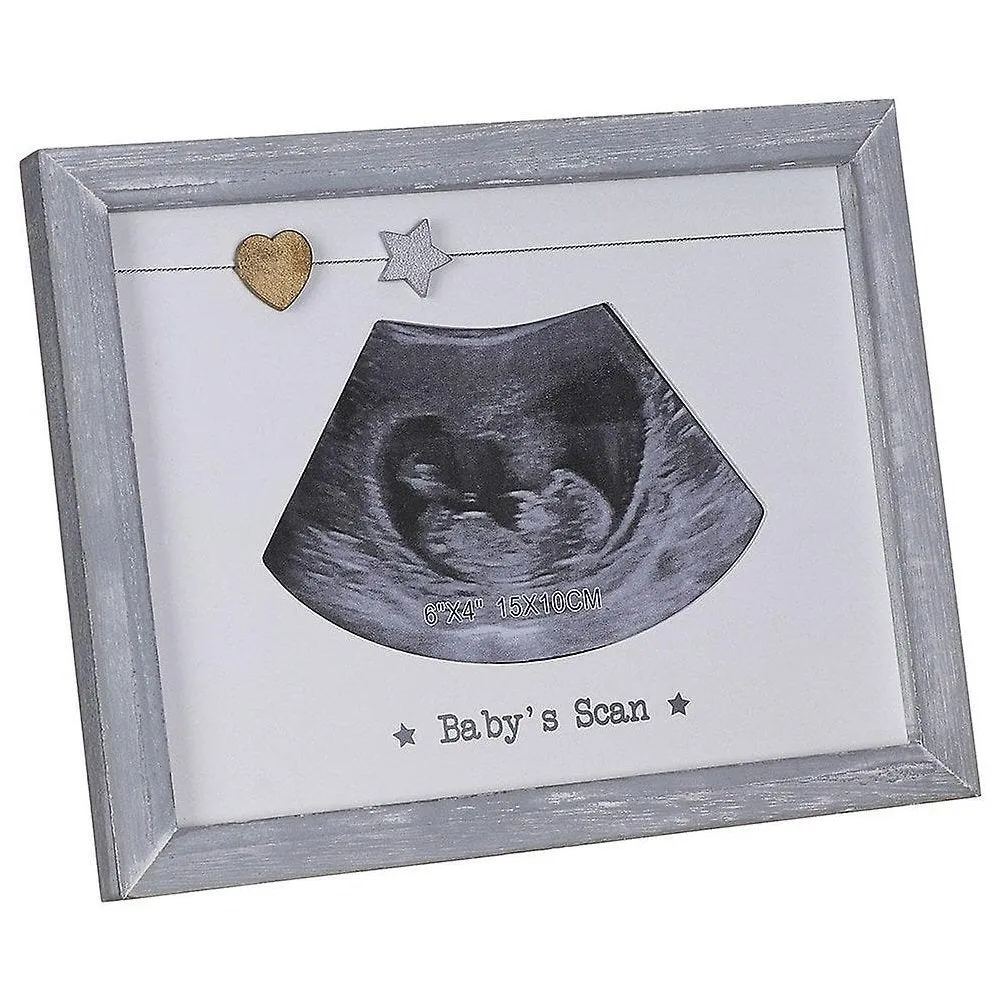 Heart Strings Frame 6x4 Baby Scan