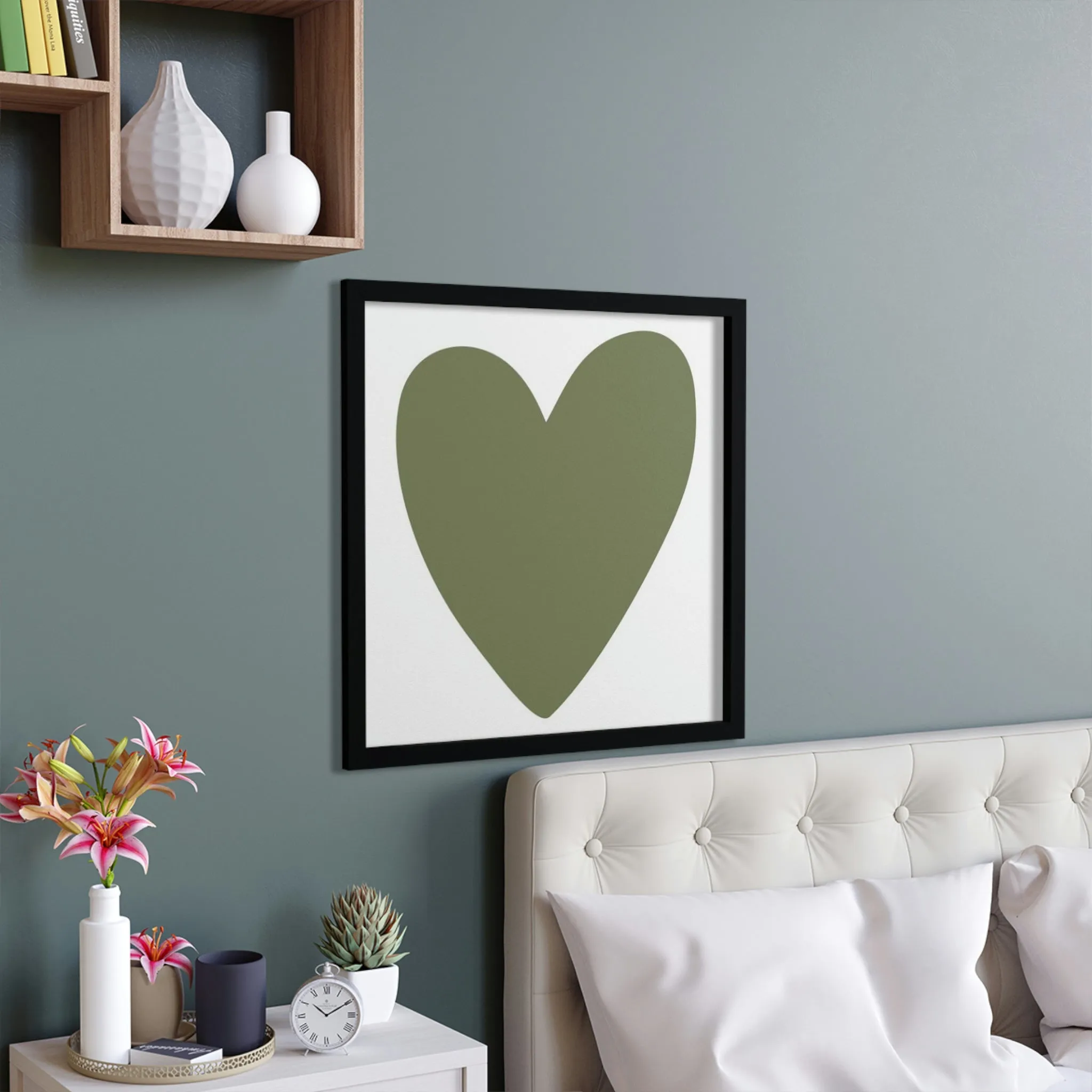Hearts Framed Poster