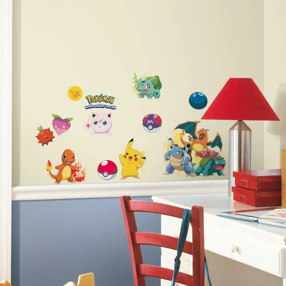 Iconic Pokemon Wall Decals