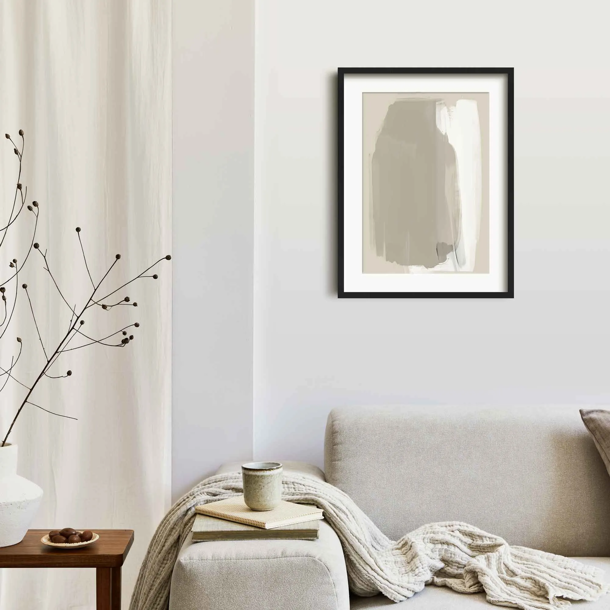 In It Together Abstract Art Print