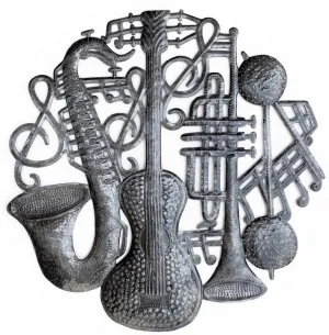 Jazz Life Metal Wall Art