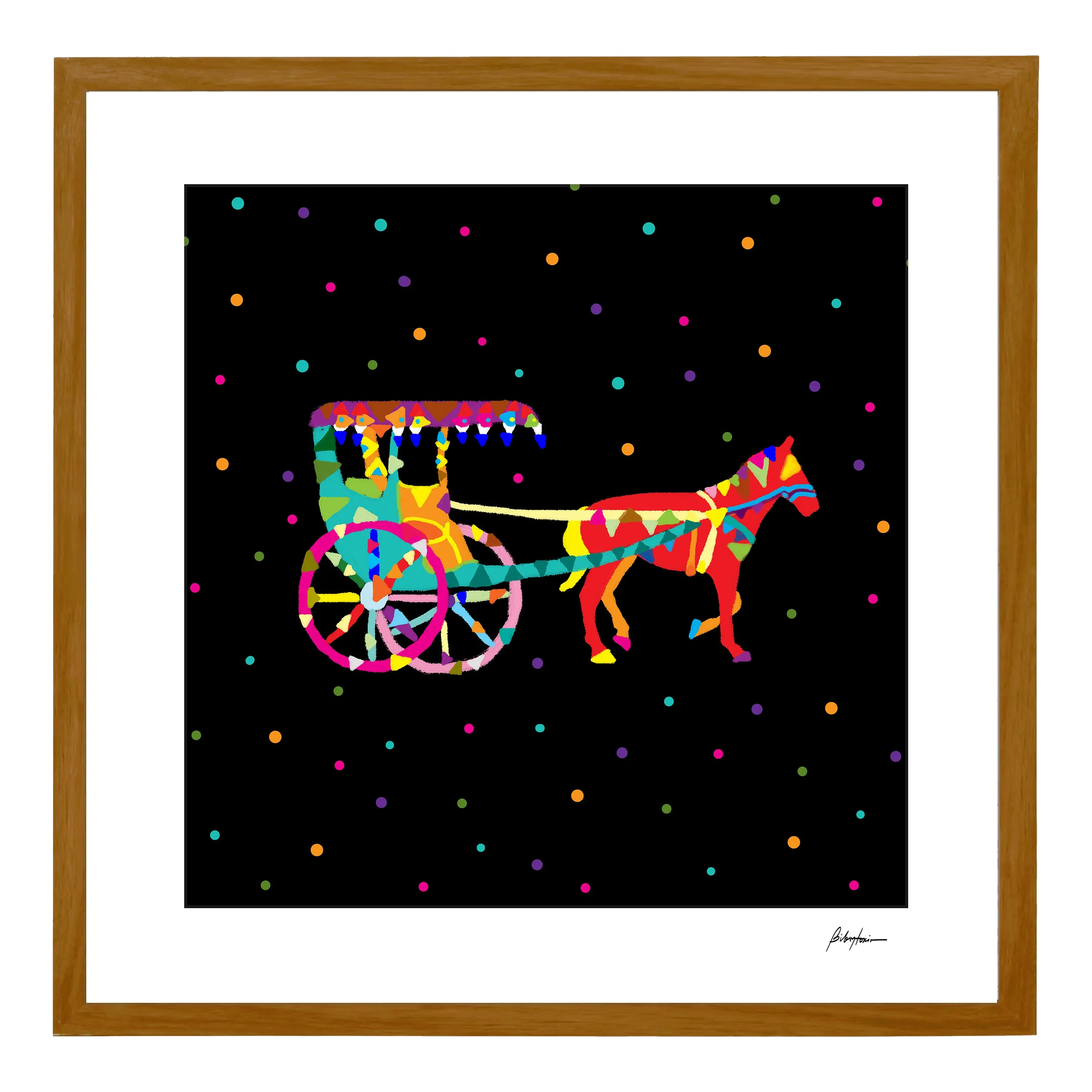 Kalesa Black - Dotted
