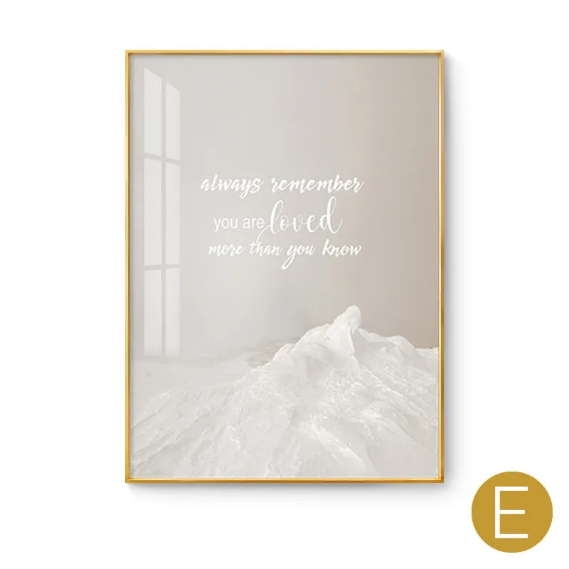 Large Modern Minimalist Angel Canvas Prints