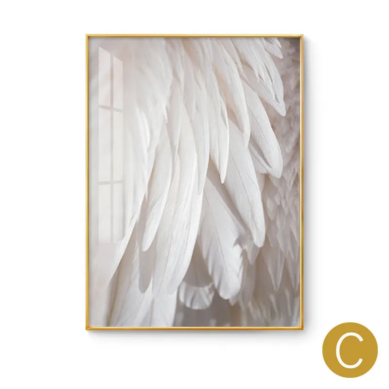 Large Modern Minimalist Angel Canvas Prints