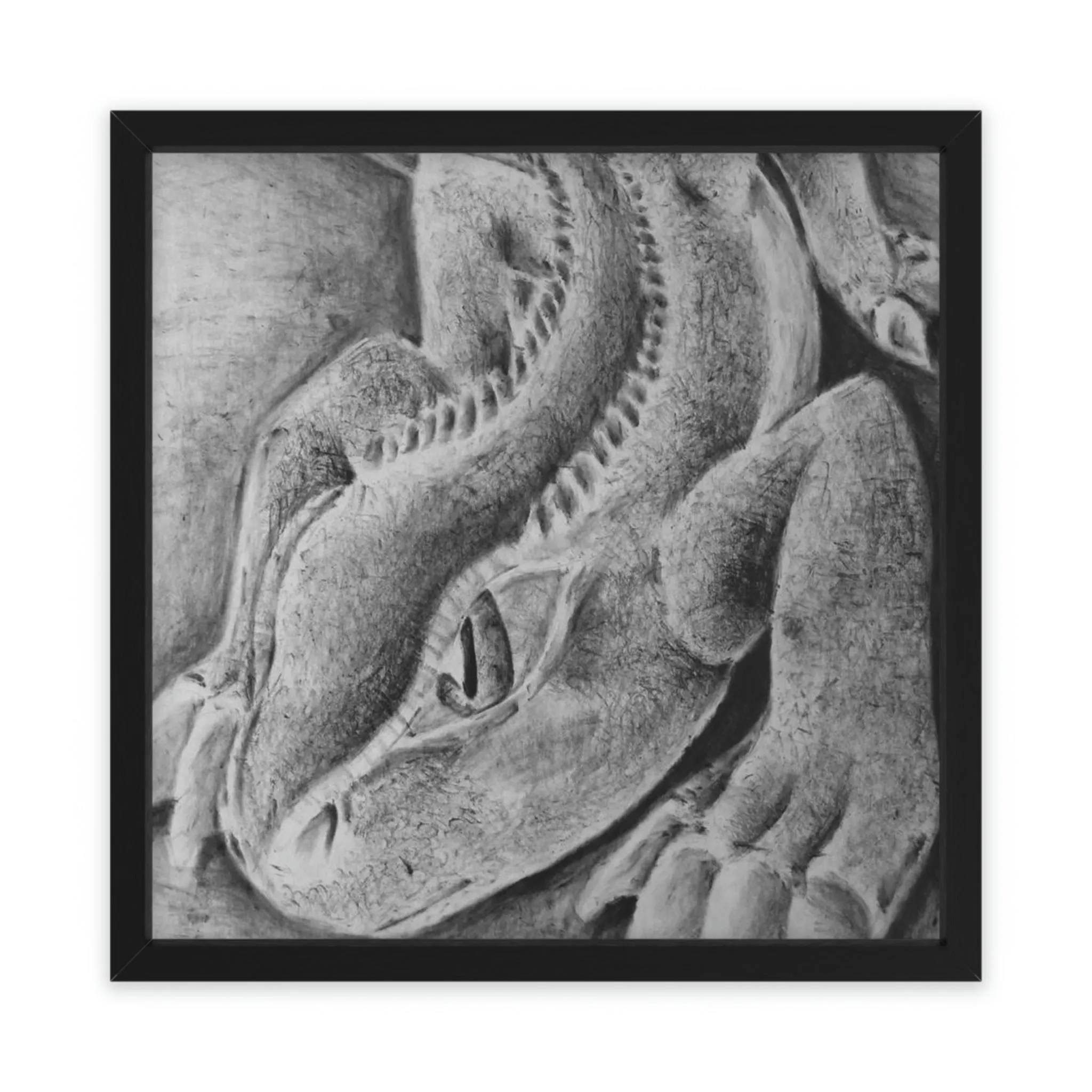 Lizzy the Lizard Framed Poster
