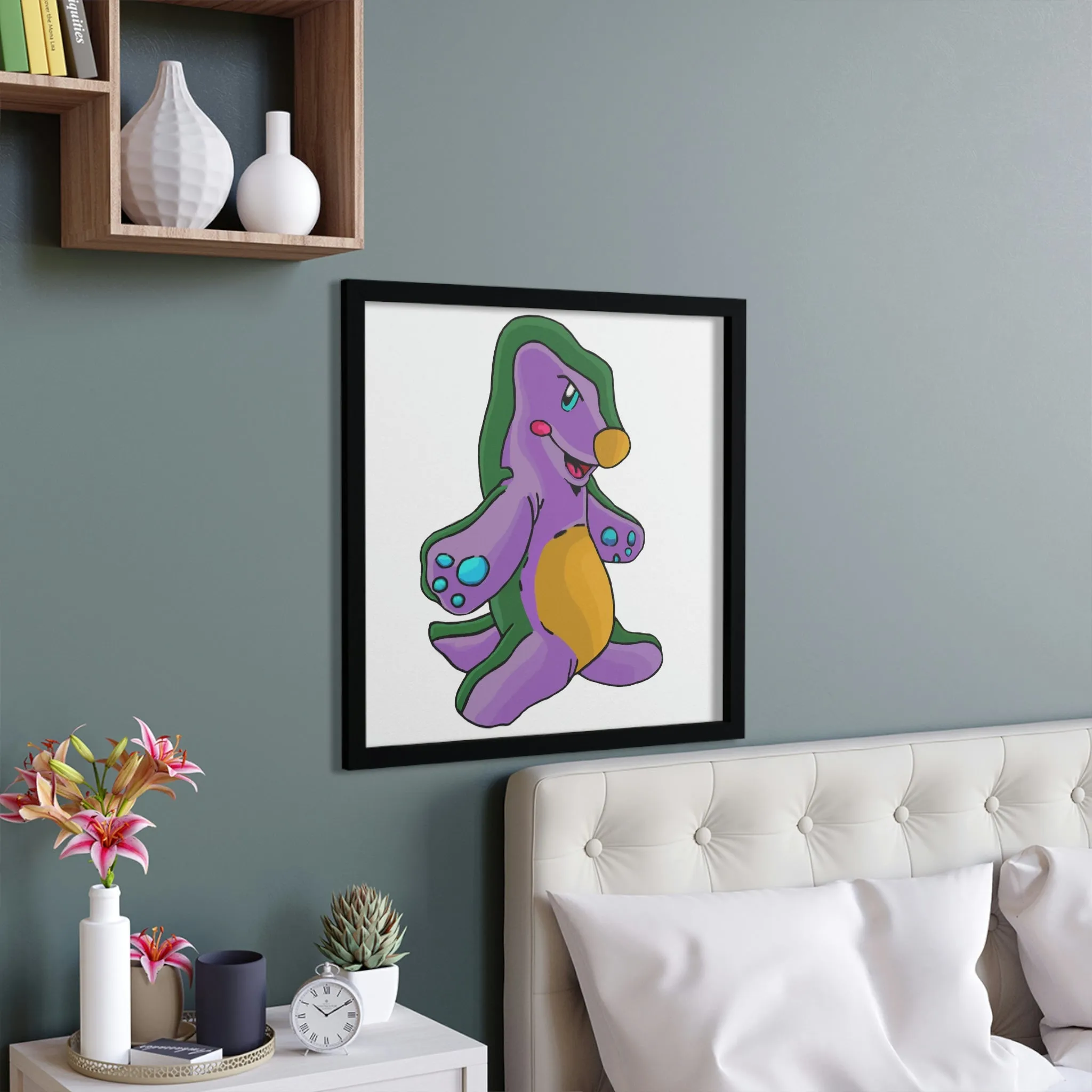 Makket Framed Poster