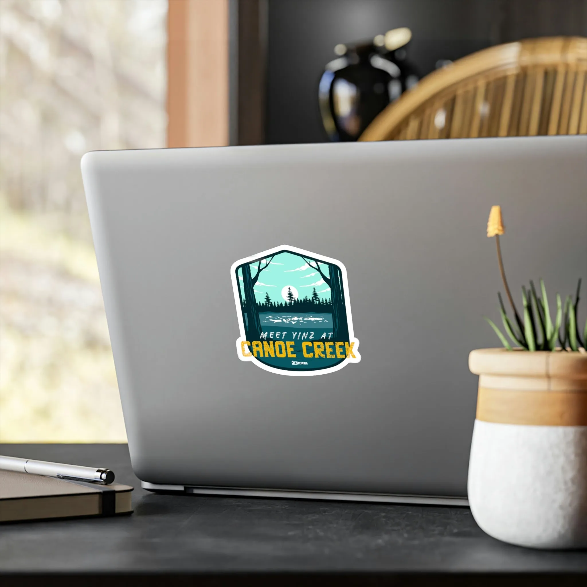 Meet Yinz at Canoe Creek - Kiss-Cut Vinyl Decals