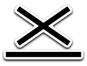 Minikani Sticker Decal Cabin Symbol 16