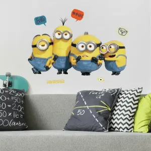 Minions: The Rise of Gru Giant Peel and Stick Wall Decals