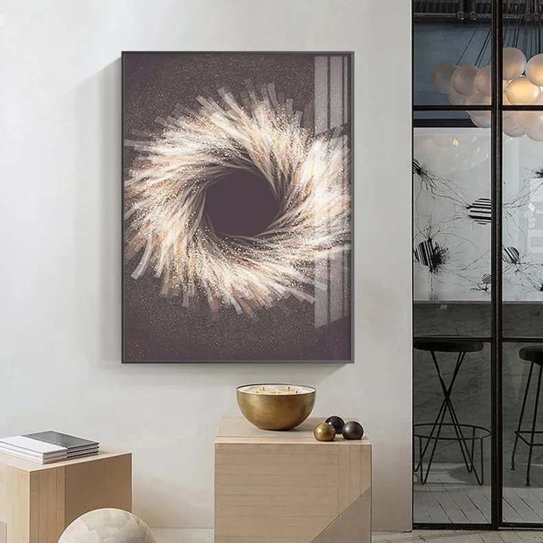 Modern Aesthetics Industrial Abstract Wall Art Fine Art Canvas Prints Minimalist Pictures For Living Room Dining Room Boutique Hotel Decor