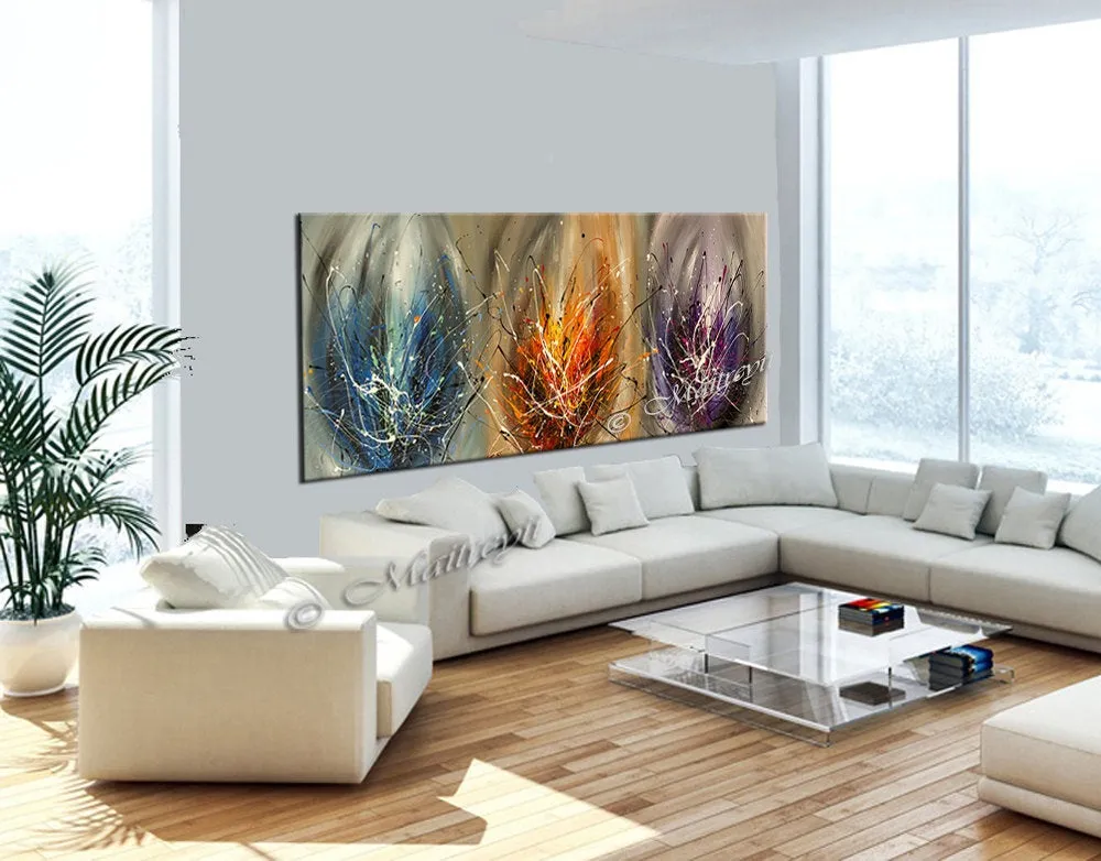 Multicolored Abstract Art For Sale - Glimpse of Light
