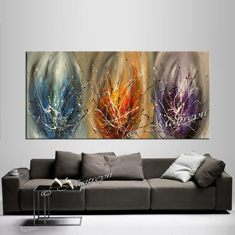 Multicolored Abstract Art For Sale - Glimpse of Light