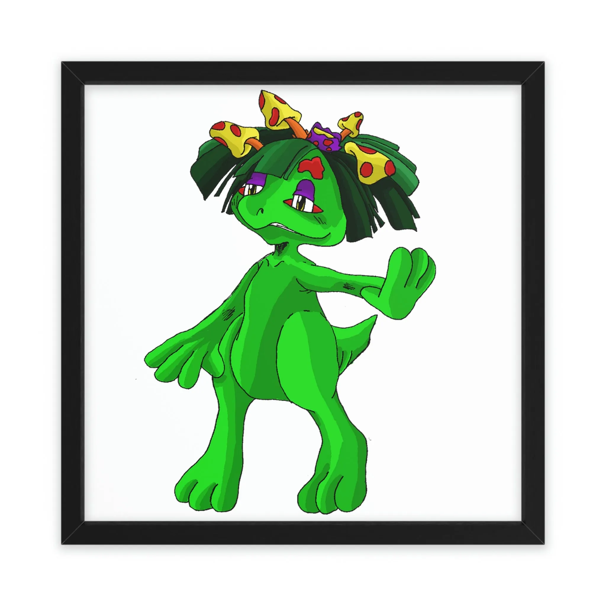 Mushamep Framed Poster