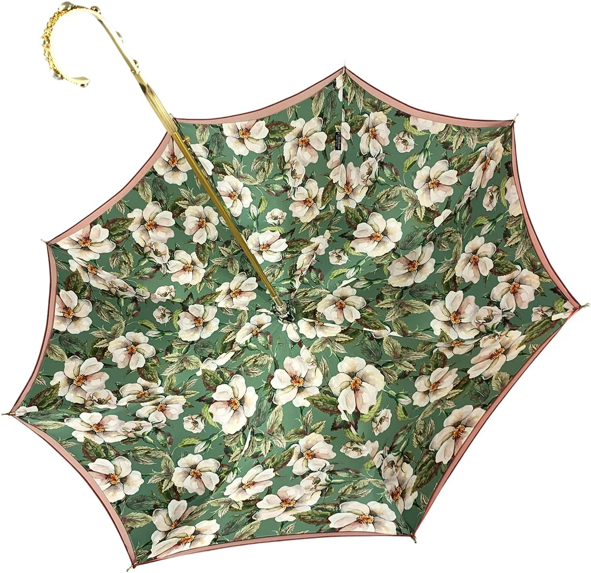 Nice And Elegant Flowered Umbrella