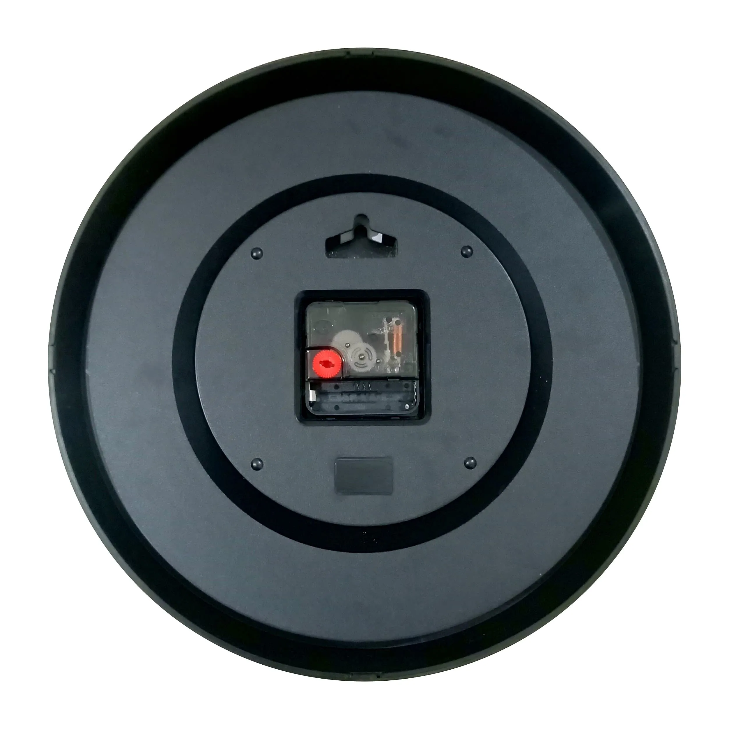 OREX 12 inch Round Shape Wall Clock Home/Kitchen/Living Room/Bedroom/Office, Black Multicolor (30.5 x 30.5 x 4 cm) - 20