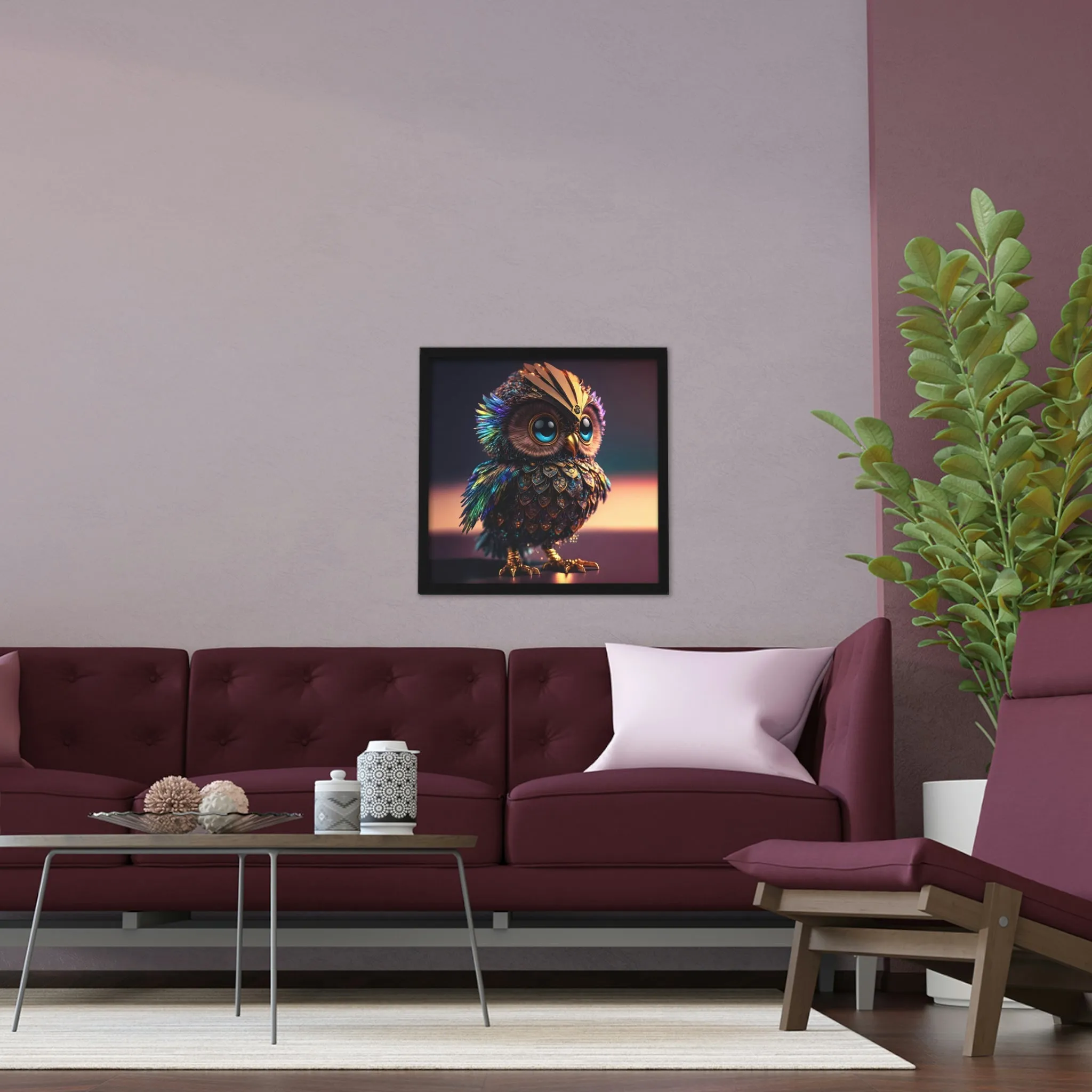 Owl Framed Poster