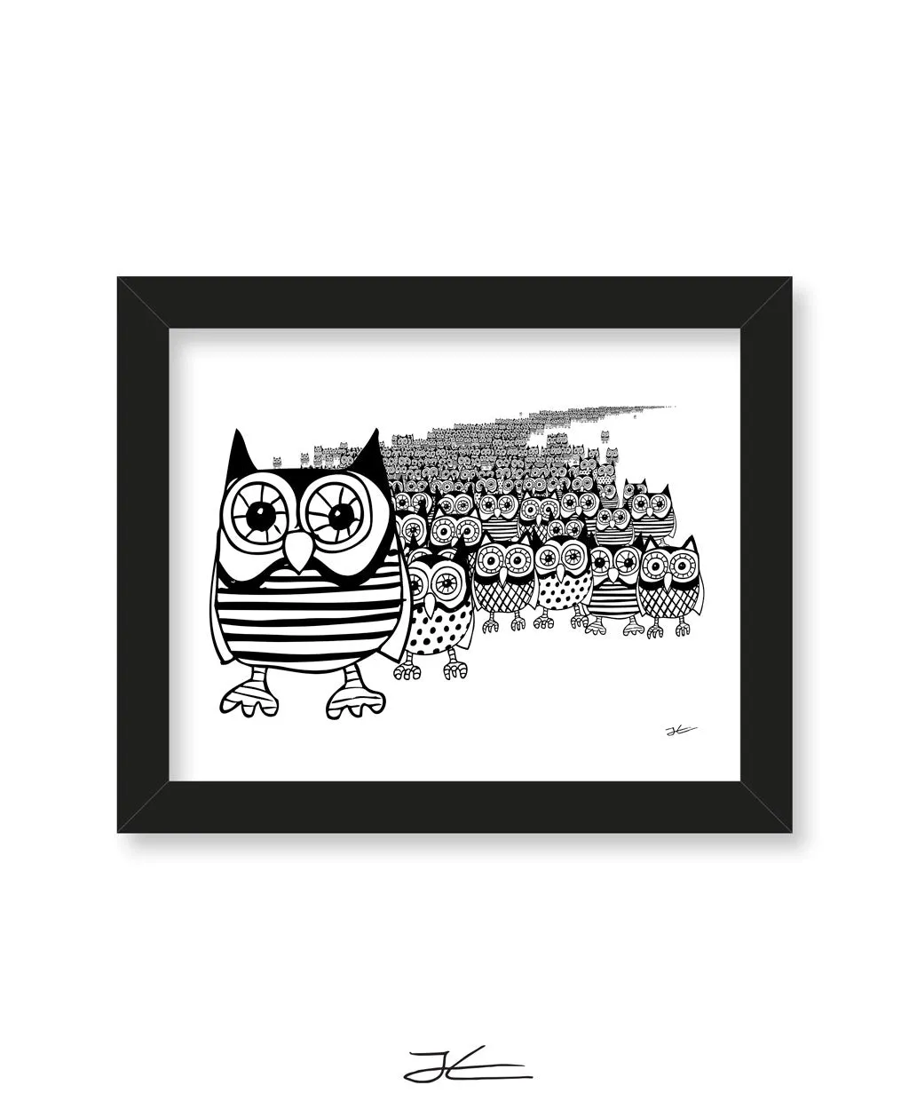 Owl Migration - Print/ Framed Print